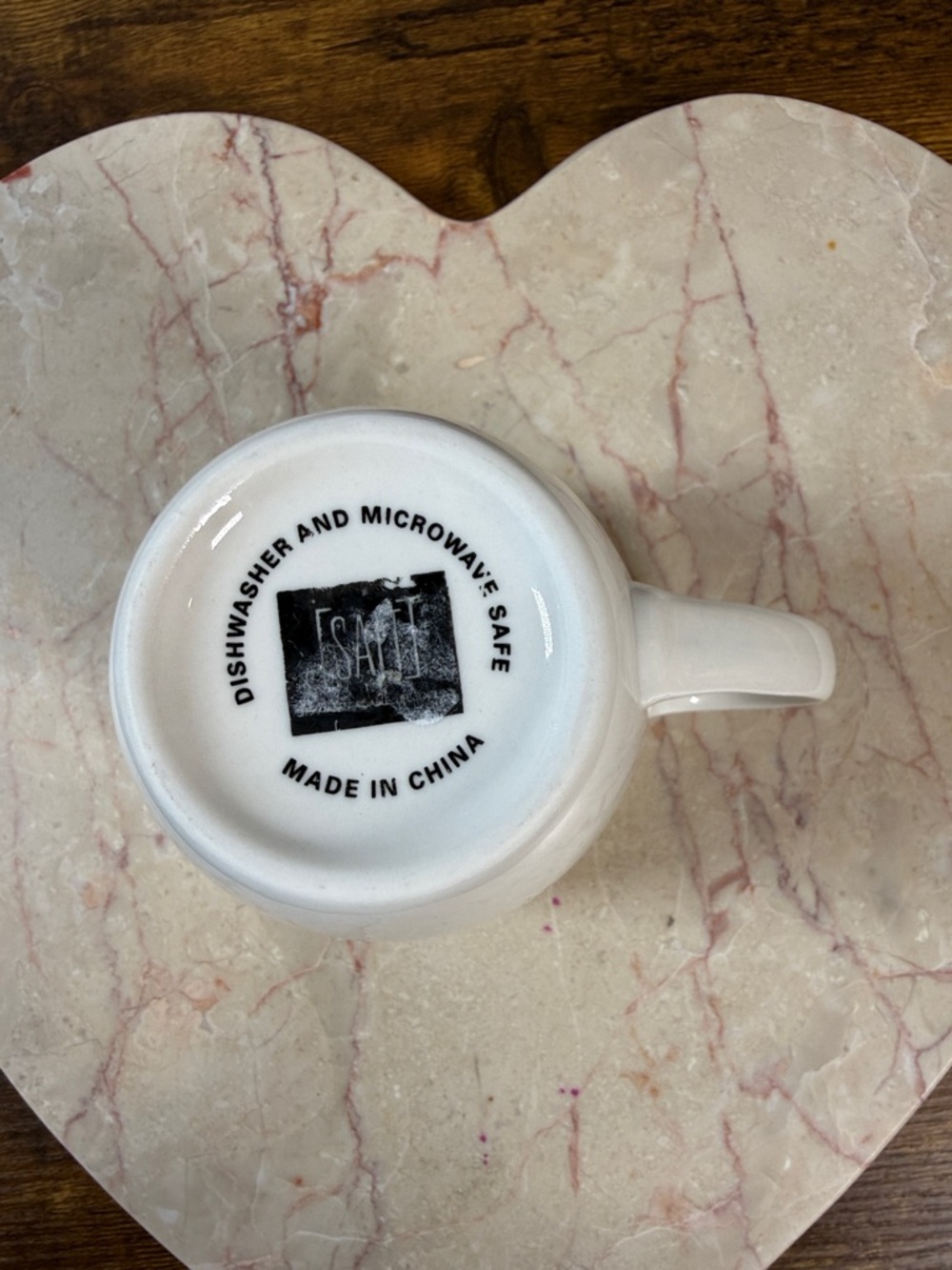 White Ceramic Coffee Mug, 12.5 Oz Microwave & Dishwasher Safe - Picture 5 of 7